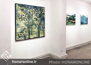 نمایشگاه گروهی با گردآوری مینا قویدل در گالری لاله