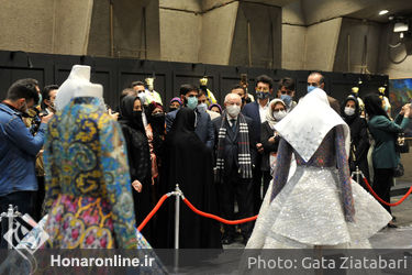 مراسم افتتاحیه دهمین جشنواره مد و لباس فجر در برج آزادی تهران