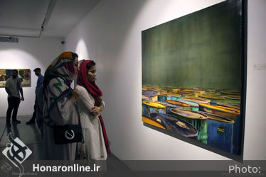 نمایشگاه نقاشی امیر راهساز در گالری شیرین
