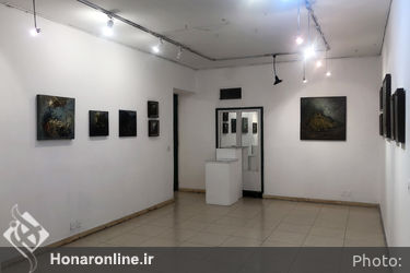 نمایشگاه نقاشی ابراهیم اکبری‌گرز در گالری هفت ثمر
