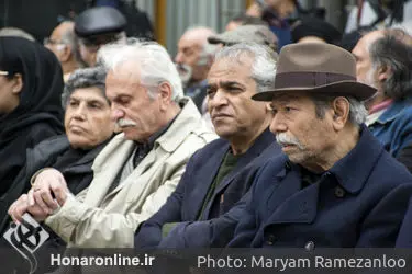 تشییع پیکر جمشید مشایخی