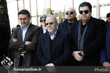 تشییع پیکر عبدالکریم مهرافشان آهنگساز پیشکسوت از تالار وحدت