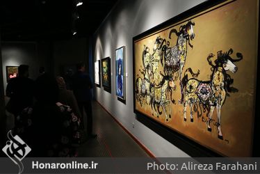 نمایشگاه آثار ناصر اویسی در موزه هنرهای معاصر
