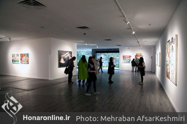 نمایشگاه انفرادی نقاشی‌های مسعود کیمیایی در گالری آریانا
