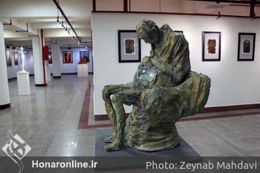نمایشگاه مروری بر آثار هادی ضیاءالدینی در نگارخانه خیال و آینه موسسه صبا