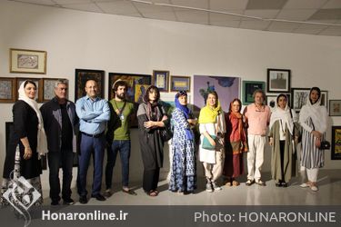 دومین بازار آثار هنری در خانه هنرمندان