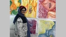 نقاشی‌های هنرمند اوتیسمی در گالری کاما به نمایش در می‌آید