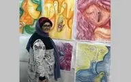 نقاشی‌های هنرمند اوتیسمی در گالری کاما به نمایش در می‌آید