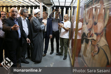 بازدید نمایندگان مجلس شورای اسلامی از موزه هنرهای معاصر
