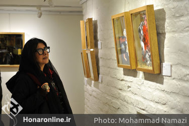 نمایشگاه عکس و چیدمان روی آیینه "مهدی منصوری" در گالری گلستان