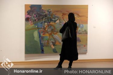 نمایشگاه نقاشی عیسی جباری در گالری آس