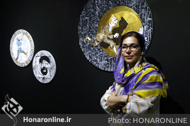 نمایشگاه نقاشی حسنا کارنما در گالری ثالث