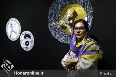 نمایشگاه نقاشی حسنا کارنما در گالری ثالث