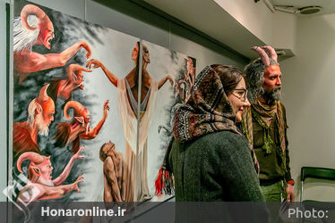 نمایشگاه نقاشی نیما صفدریان در گالری شکوه