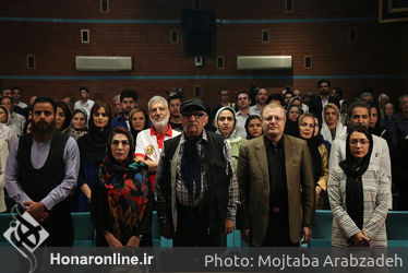 مراسم نکوداشت داریوش ارجمند در خانه هنرمندان