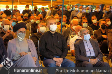  تشییع پیکر علی مرادخانی، معاون سابق امور هنری وزارت فرهنگ و ارشاد اسلامی