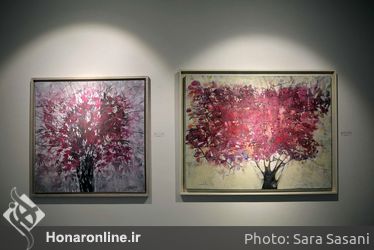 نمایشگاه نقاشی پونه جعفری‌نژاد در گالری شیرین