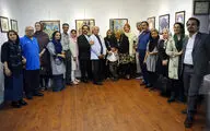 نمایشگاه نقاشی سانلی مرادی درگالری شیث