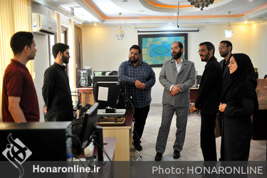 بازدید «مهدی سالم»  مدیرعامل بنیاد رودکی از هنرآنلاین