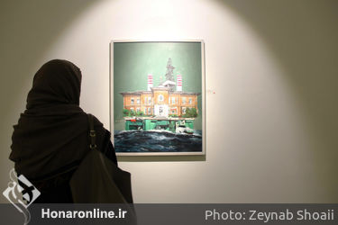 نمایشگاه نقاشی زهرا امیریگانه در گالری شیرین