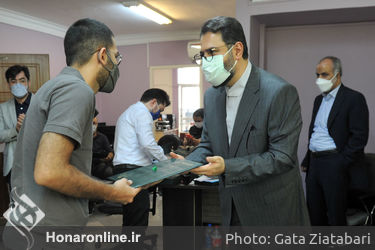 بازدید معاون امور هنری وزارت ارشاد و مدیرعامل بنیاد رودکی از هنرآنلاین