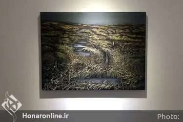 نمایشگاه آثار فلورا فیض‌بخش در گالری اعتماد
