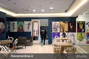 نمایشگاه گروهی پوستر با مضمون داستان های شاهنامه در کافه ایرانشهر