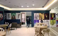 نمایشگاه گروهی پوستر با مضمون داستان های شاهنامه در کافه ایرانشهر