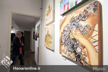 نمایشگاه گروهی "روی دیگر پنجره" در گالری دارگون