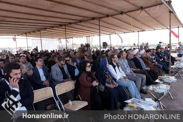 آیین کلنگ‌زنی پروژه شهرک هنر 