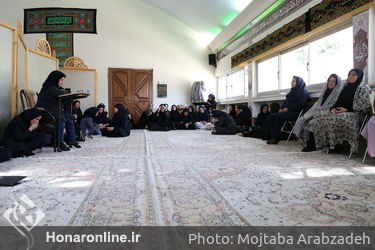 مراسم عزاداری اباعبدالله الحسین (ع) در معاونت هنری وزارت ارشاد 