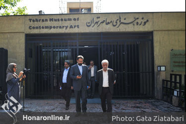 بازدید معاون امور هنری از روند بهسازی موزه هنرهای معاصر تهران
