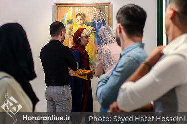 نمایشگاه نقاشی زیبا بیک محمدلو در گالری هفت ثمر