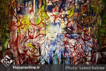 افتتاحیه‌ی نمایشگاه نقاشی سمانه تاری در گالری والی
