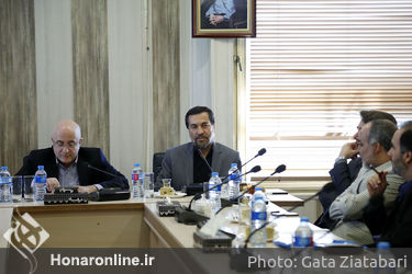 نشست تکریم و تقدیر از سید جواد جعفری در معاونت هنری