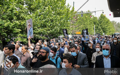 تشیع پیکر هنرمند انقلابی حاج نادر طالب‌زاده