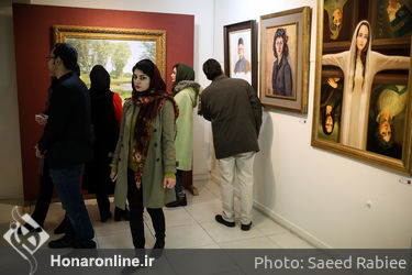 افتتاح نمایشگاه گروهی از آثار اساتید هنر ایران در گالری نقش و خط