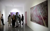 نمایشگاه آثار سمانه وفایی در گالری اعتماد نگارستان