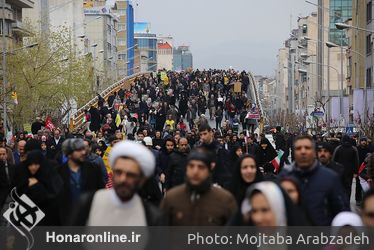 راهپیمایی ۲۲ بهمن در چهل سالگی انقلاب