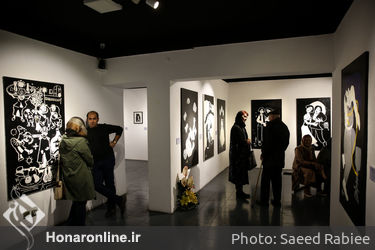 نمایشگاه آثار رضا بانگیز در گالری فردا