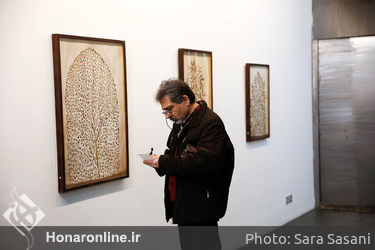 افتتاحیه نمایشگاه نقاشی های امیر کبیرنژاد در گالری آریا