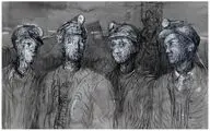 نمایشی از آثار نادیده هنری مور | معدنچی‌ها از نگاه مجسمه‌ساز نامدار