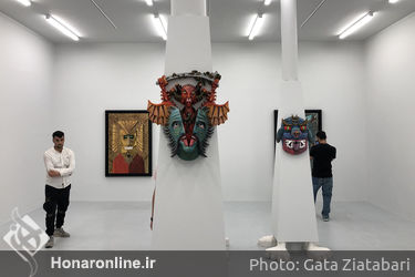 نمایشگاه آثار علی اکبر صادقی در گالری مدار موازی