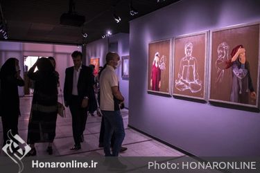 نمایشگاه گروهی به عنوان "تعلیق" در گالری ایده