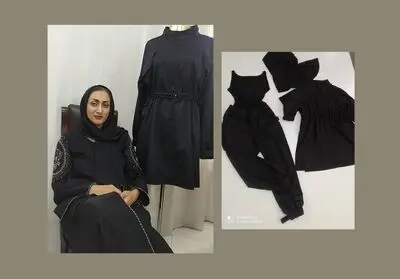 طراحی لباس برای بانوان ناجا در آستانه روز نیروی انتظامی