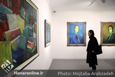 نمایشگاه نقاشی های ابراهیم فرجی در گالری هور‎