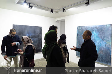  نمایشگاه نقاشی‌های بابک اطمینانی در گالری دستان2