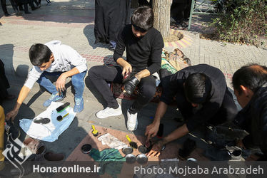 مراسم اربعین حسینی در حرم مطهر حضرت عبدالعظیم حسنی(ع)‎