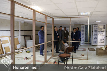 بازدید علی مرادخانی از ساختمان جدید دفتر موسیقی 