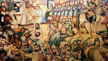Teahouse painting exhibition explores Battle of Karbala